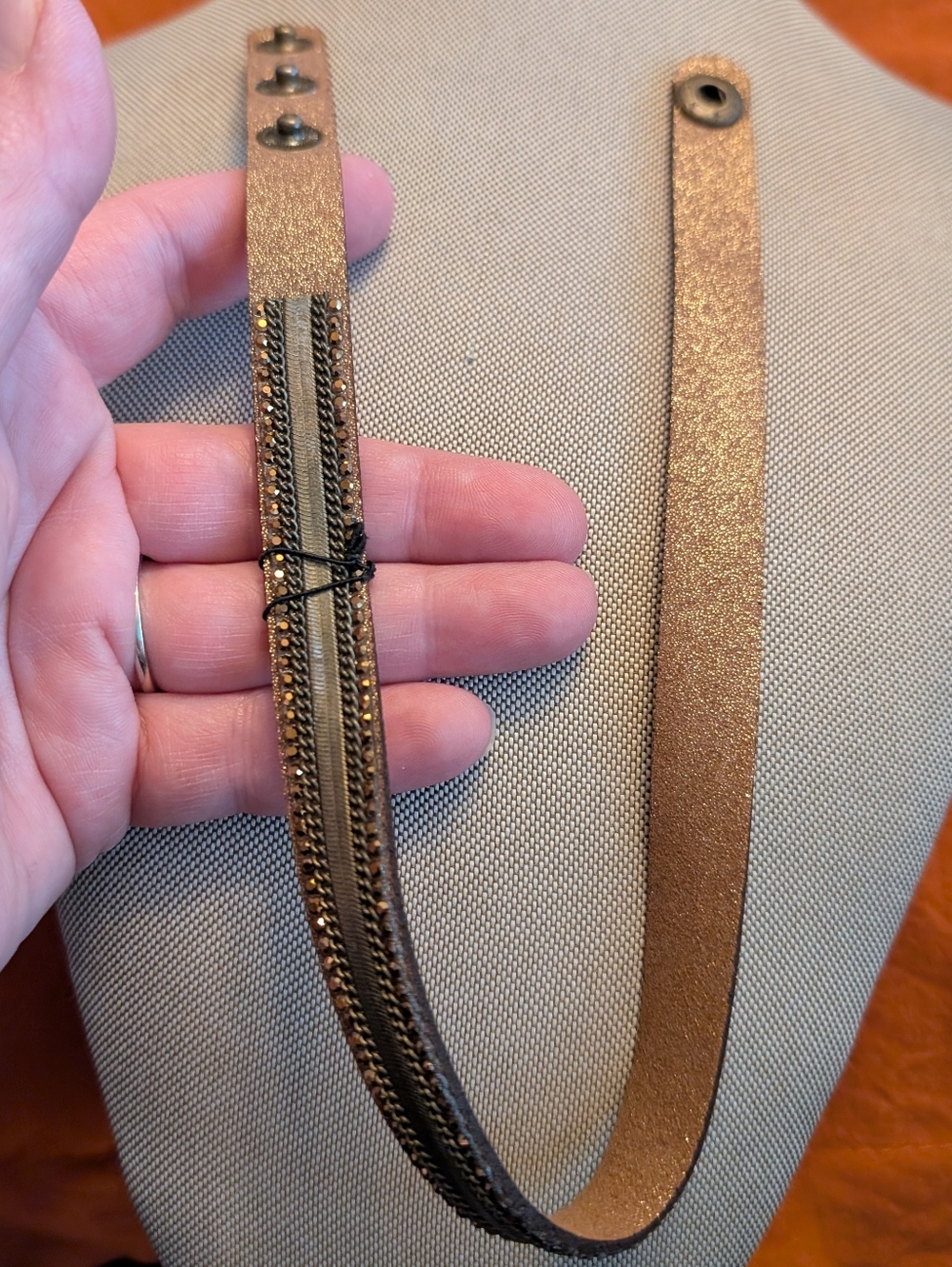 Rock R • Brass - Picture 3 of 3